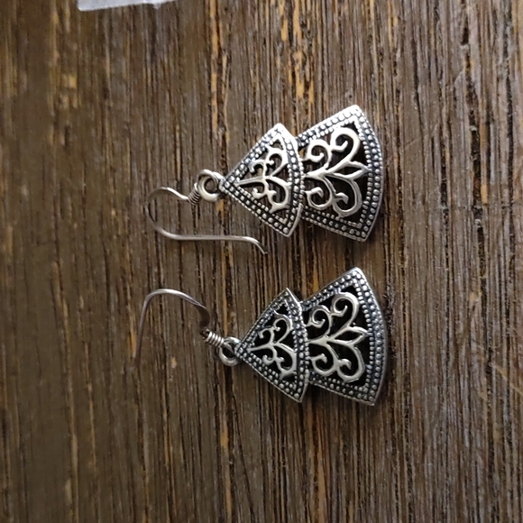 925 Sterling Silver | Jewelry | Sterling Christmas Tree Earrings | Poshmark